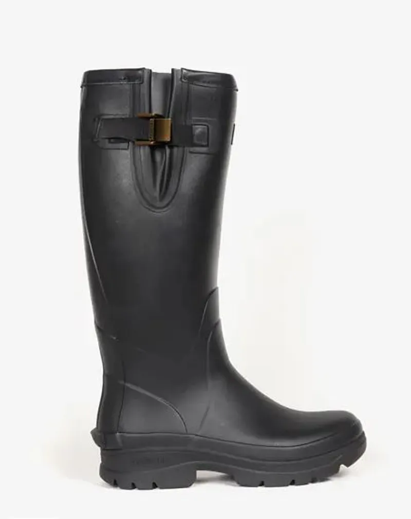 Barbour Mens Tempest Wellington Boot Black-2